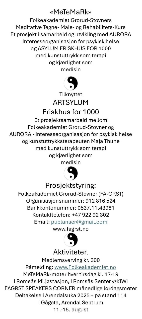 Plakat: METEMARK.